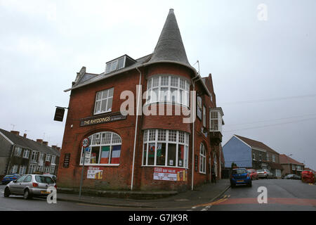 Una vista generale del Rhiddings Hotel a Swansea, Galles Foto Stock