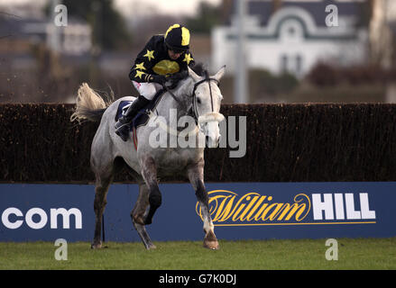 Horse Racing - William Hill Lanzarote Hurdle giorno - Kempton Park Racecourse Foto Stock