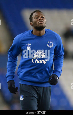 Calcio - Barclays Premier League - Everton / West Bromwich Albion - Goodison Park. Romelu Lukaku, Everton Foto Stock