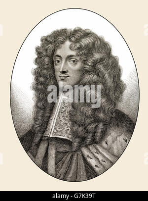 Thomas Osborne, primo duca di Leeds, Signore Danby o Marchese di Carmarthen, 1632-1712, uno statista inglese Foto Stock