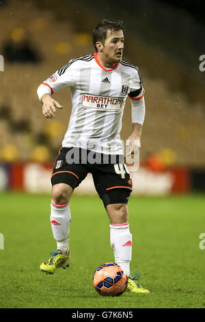 Calcio - fa Cup - terzo turno - Replay - Wolverhampton Wanderers v Fulham - Molineux. Ross McCormack, Fulham Foto Stock