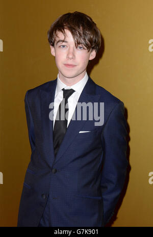 35° London Critics' Circle Film Awards - Londra. Alex Lawther partecipa ai London Critics' Circle Film Awards al May Fair Hotel, nel centro di Londra. Foto Stock