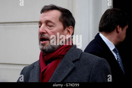 Blunkett scandalo giorno Report Foto Stock