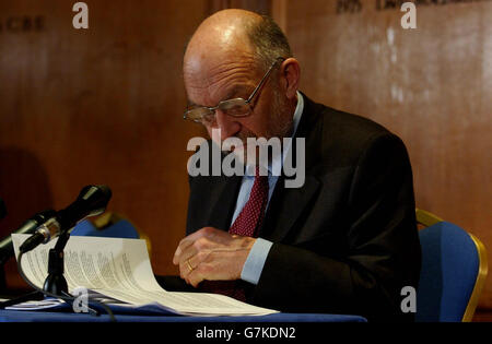 Blunkett scandalo giorno Report Foto Stock