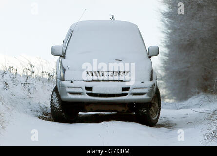 Inverno Meteo Jan 13 2015 Foto Stock