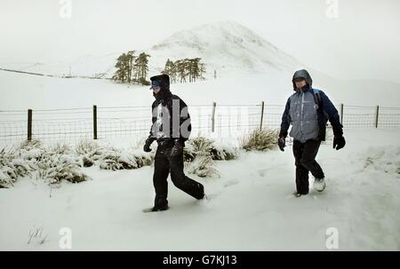 Inverno Meteo Jan 13 2015 Foto Stock