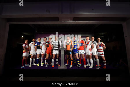 Rugby League - 2015 Utilità prima Super League stagione lancio - Magazzino di Victoria Foto Stock