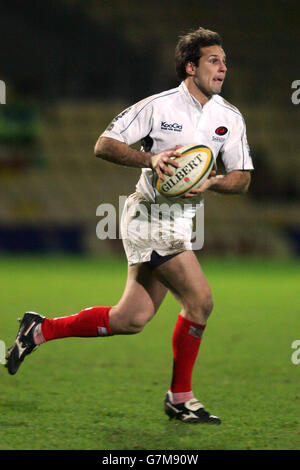 Rugby Union - Powergen Cup - sesto round - Saraceni v Newcastle Falcons Foto Stock