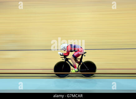 Escursioni in bicicletta - 2015 UCI via del Campionato del Mondo di Ciclismo - Giorno 3 - Velodromo National Foto Stock