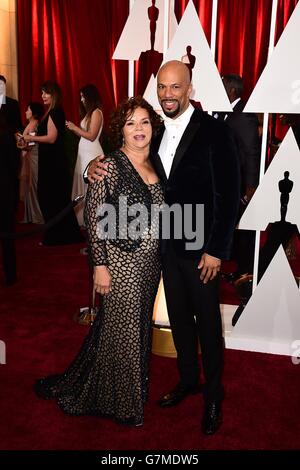 La 87th Academy Awards - Gli arrivi - Los Angeles Foto Stock