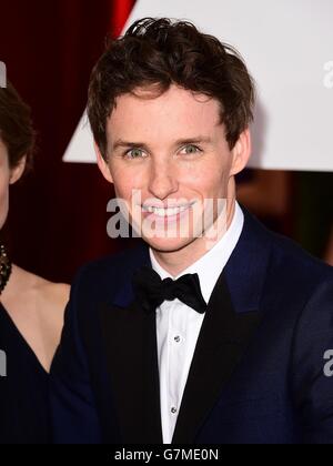 Eddie Redmayne arriva al 87esimo Academy Awards tenutosi al Dolby Theatre di Hollywood, Los Angeles, CA, USA, 22 febbraio 2015. Foto Stock