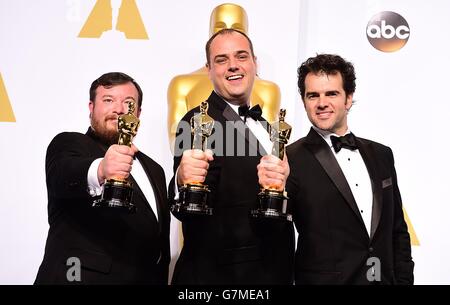 La 87th Academy Awards - Press Room - Los Angeles Foto Stock