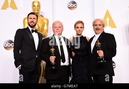 La 87th Academy Awards - Press Room - Los Angeles Foto Stock