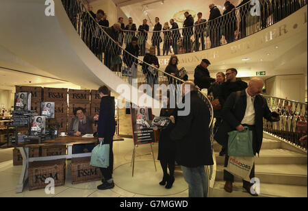 Marco Pierre White libro firma - Londra Foto Stock