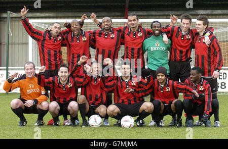 Yeading FA Cup Media Day Foto Stock