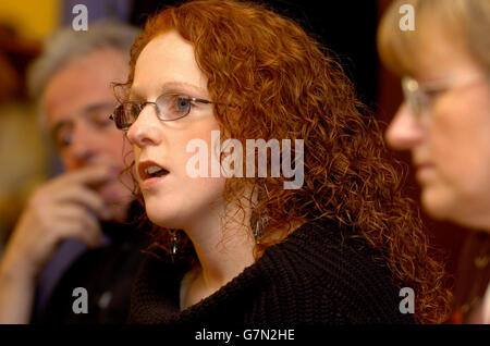 Sally Geeson Conferenza stampa - Cambridgeshire Questura Foto Stock