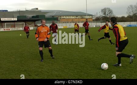 Yeading FA Cup Media Day Foto Stock