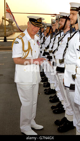 Royal visita al Medio Oriente - Giorno 3 Foto Stock