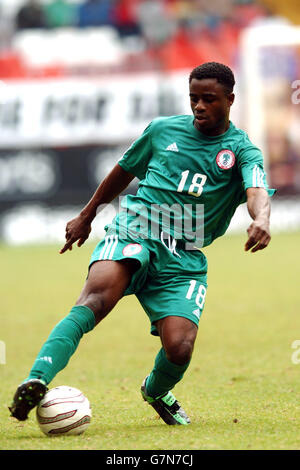 Calcio - International friendly - Irlanda / Nigeria. Bartolomeo Ogbeche, Nigeria Foto Stock