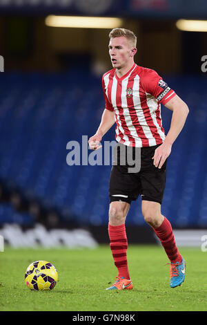 Calcio - Barclays U21 Premier League - Chelsea U21 / Southampton U21 - Electrical Services Stadium. Jason McCarthy di Southampton Foto Stock