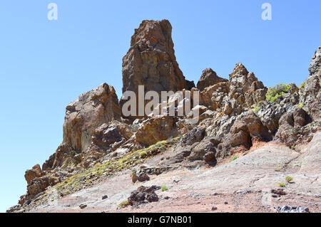 Montare il Parco Nazionale Teide Tenerife Foto Stock