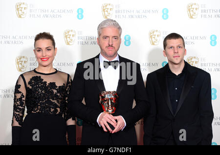BAFTA Film Awards 2015 - Sala stampa - Londra Foto Stock
