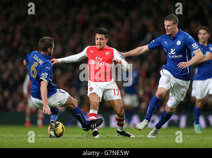 Calcio - Barclays Premier League - Arsenal v Leicester City - Emirates Stadium Foto Stock