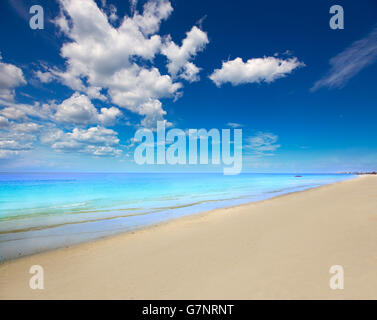 Florida bonita Bay spiaggia a piedi nudi NEGLI STATI UNITI Foto Stock