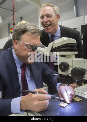 Visita di lavoro a Walker ingegneria di precisione Foto Stock