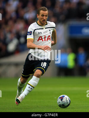 Calcio - Capital One Cup - finale - Chelsea v Tottenham Hotspur - Wembley Stadium. Harry Kane di Tottenham Hotspur Foto Stock