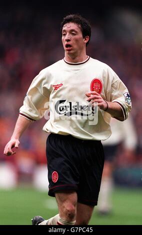 Calcio - Carling Premiership - Nottingham Forest / Liverpool. Robbie Fowler, Liverpool Foto Stock