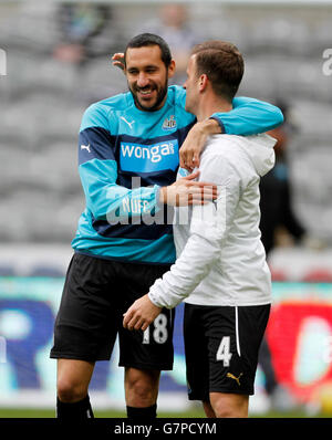 Calcio - Barclays Premier League - Newcastle United v Aston Villa - St James Park Foto Stock