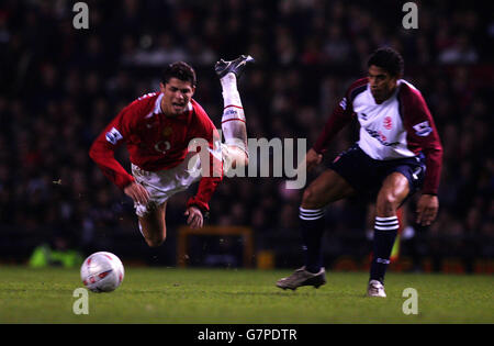 Calcio - FA Cup - quarto round - Manchester United v Middlesbrough - Old Trafford Foto Stock