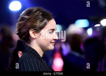 Shailene Woodley partecipa alla prima mondiale di Insurgent all'Odeon Leicester Square, Londra. PREMERE ASSOCIAZIONE foto. Data immagine: Mercoledì 11 marzo 2015. Il credito fotografico dovrebbe essere: Ian West/PA Wire Foto Stock