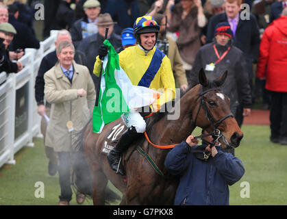 Horse Racing - 2015 Festival di Cheltenham - Gold Cup giorno - Cheltenham Racecourse Foto Stock