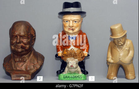 Arte - Churchill Museum - Whitehall Foto Stock