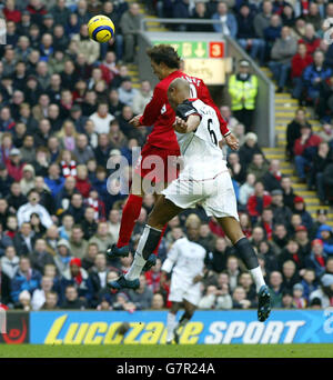 Calcio - FA Barclays Premiership - Liverpool v Fulham - Anfield Foto Stock