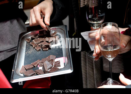 London Eye Hotel Chocolat cioccolato esperienza di degustazione Foto Stock