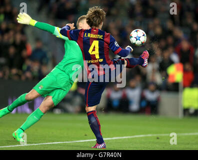 Soccer - UEFA Champions League - Turno di 16 - Seconda tappa - Barcellona v Manchester City - Camp Nou Foto Stock