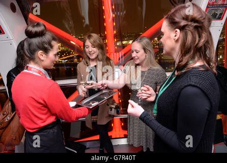 London Eye Hotel Chocolat cioccolato esperienza di degustazione Foto Stock