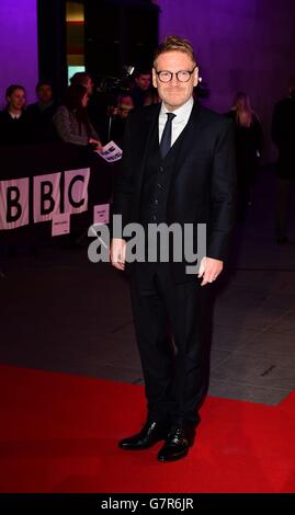 Ricevimento del 25° anniversario della BBC Films - Londra. Kenneth Branagh partecipa al ricevimento del 25° anniversario della BBC Films alla BBC New Broadcasting House, Londra. Foto Stock