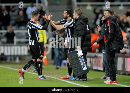 Calcio - Barclays Premier League - Newcastle United v Manchester United - St James Park Foto Stock