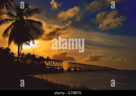 Florida Keys Bahia Honda State Park NEGLI STATI UNITI Foto Stock