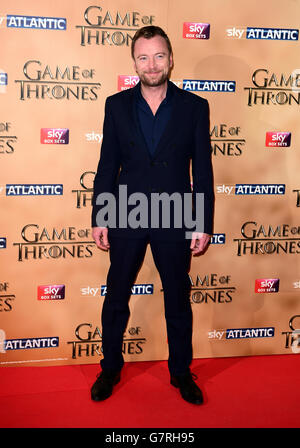 Richard Dormer partecipa alla prima mondiale della quinta serie di Troni di Spade alla Torre di Londra. PREMERE ASSOCIAZIONE foto. Data immagine: Mercoledì 18 marzo 2015. Guarda la storia di PA SHOWBIZ Thrones. Il credito fotografico dovrebbe essere: Ian West/PA Wire Foto Stock