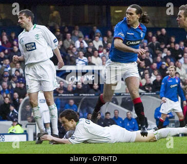 Calcio - Bank of Scotland Premier Division - Rangers v Hibernian - Ibrox Stadium Foto Stock