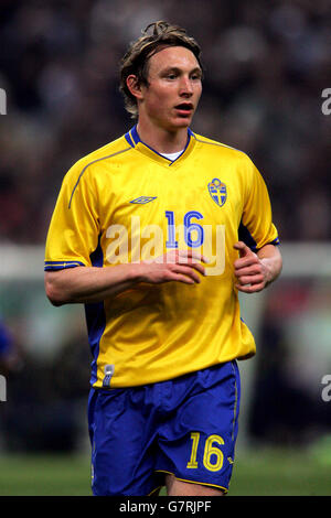 Calcio - International friendly - Francia / Svezia - Stade de France. Kim Kallstrom, Svezia Foto Stock