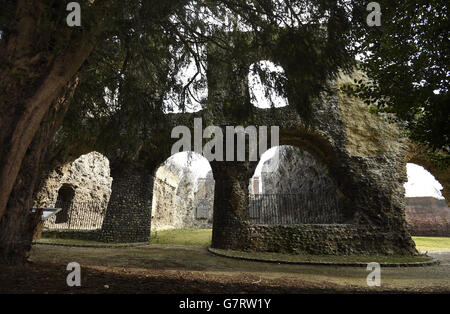 Abbazia di lettura magazzino Foto Stock