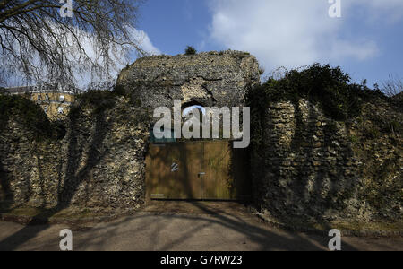 Abbazia di lettura magazzino Foto Stock