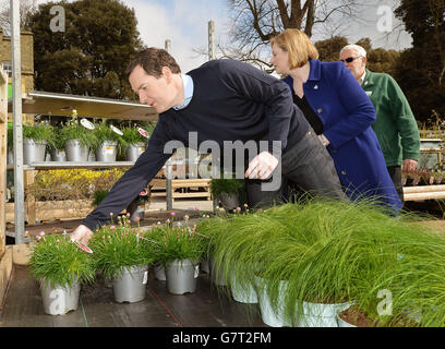 Elezioni generali 2015 campagna - Aprile 5 Foto Stock