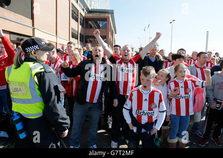 Calcio - Barclays Premier League - Sunderland v Newcastle United - stadio della Luce Foto Stock